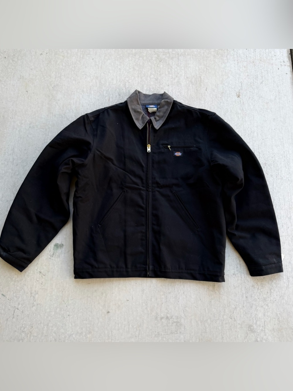 Vintage Dickies Canvas Workwear Jacket Blanket Lined Men Size XLT 00s
